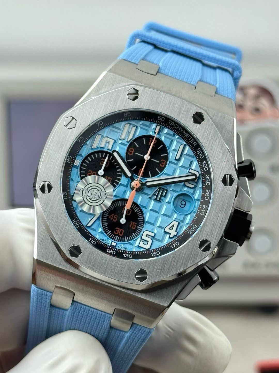 ap rubber blue