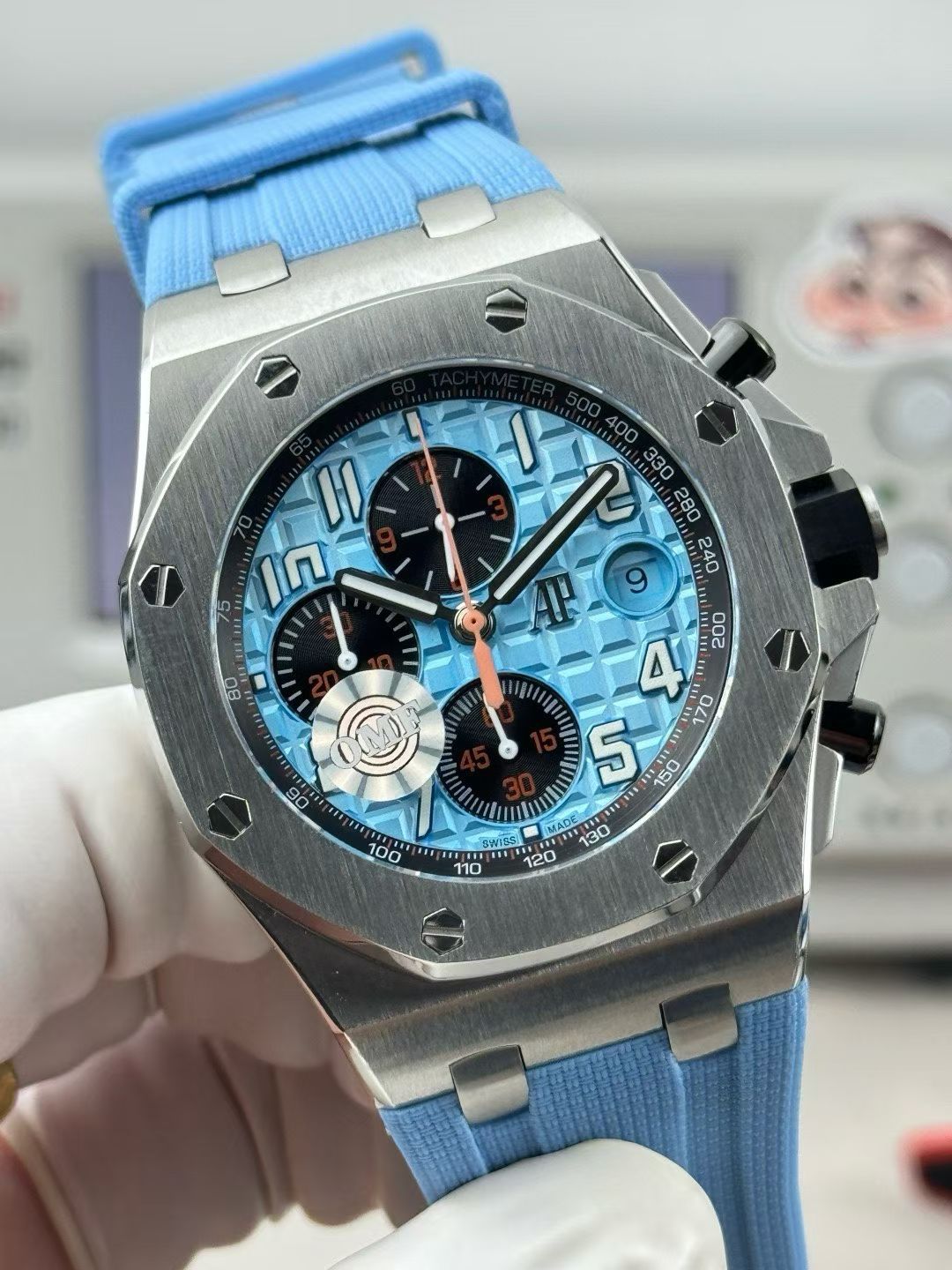 ap rubber blue
